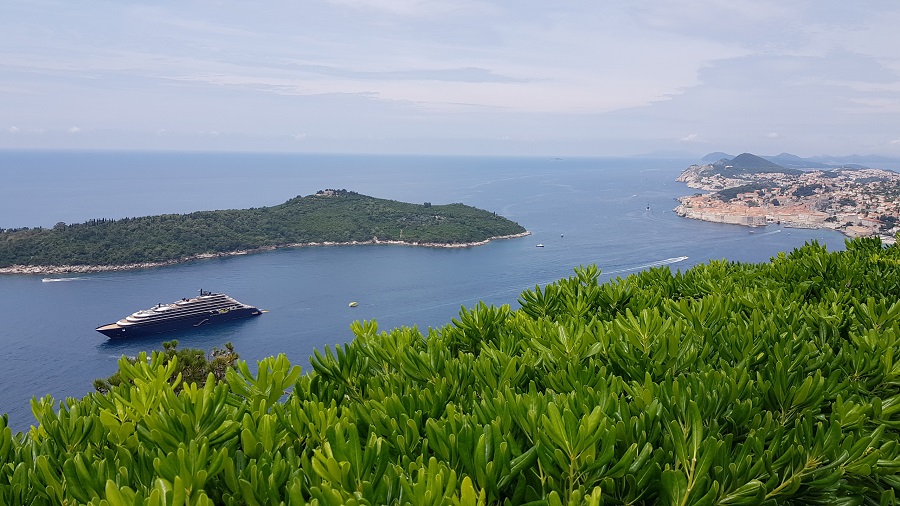 Ritz-Carlton Yacht Collection's Evrima in Dubrovnik